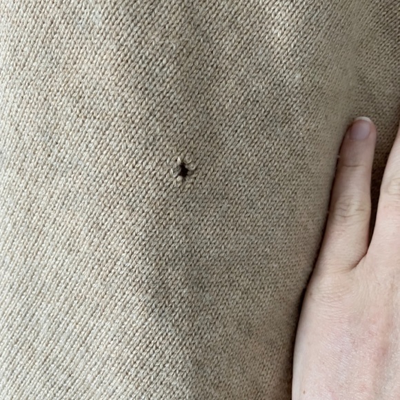 Babaton wool poncho sweater - Picture 3 of 4